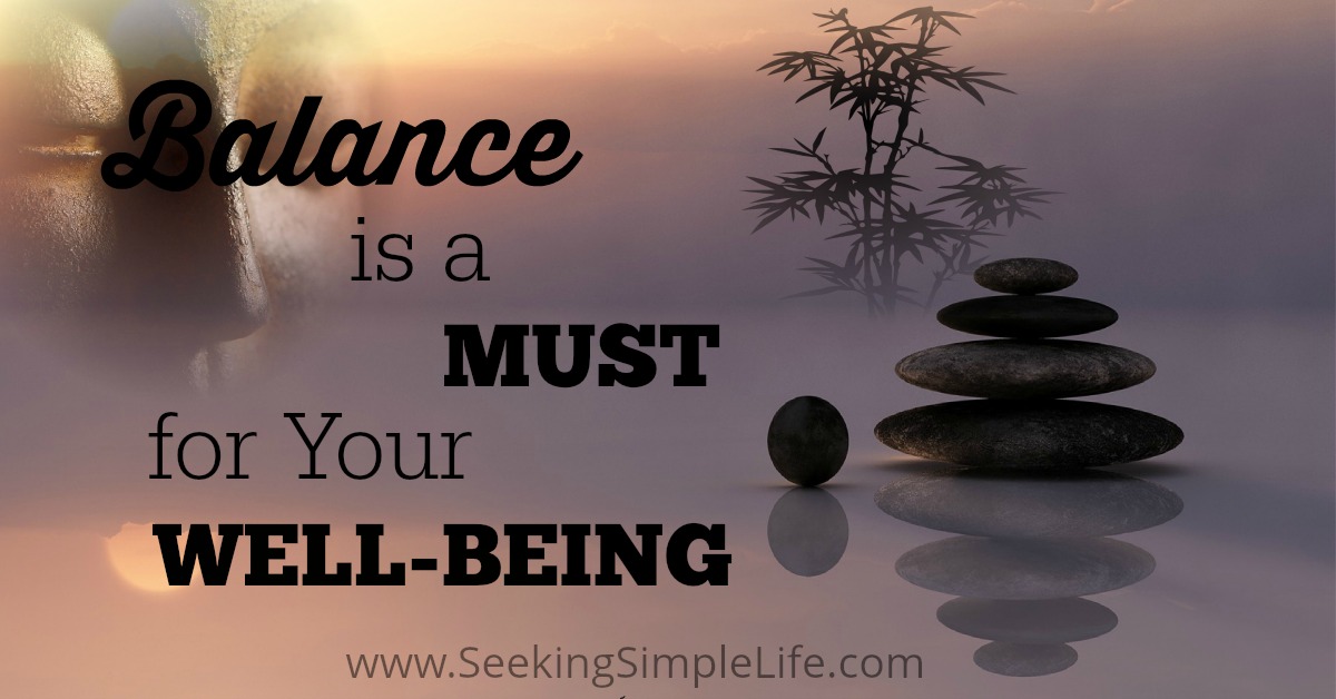 Balance is Important to Well-Being | Busy Moms Health Guide