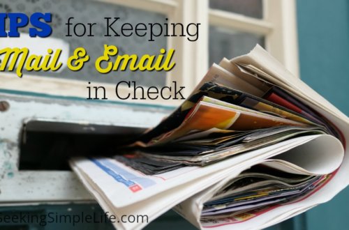 Mail and Email Organizing Tips | Tips for Managing Mail and Email