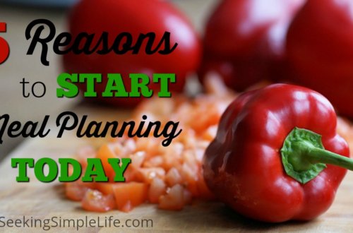 5 Reasons to Start Meal Planning Today|Helpful Guide to Avoid Fast Food