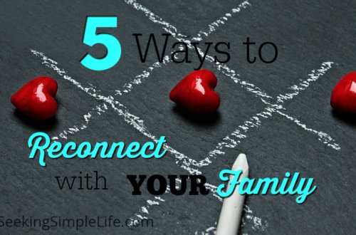 5 Simple Ways to Reconnect with Your Family | Guide for Busy Parents