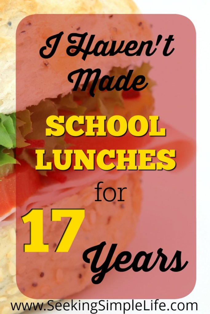 Kids Benefit More from Making School Lunches | Mom Free School Lunch