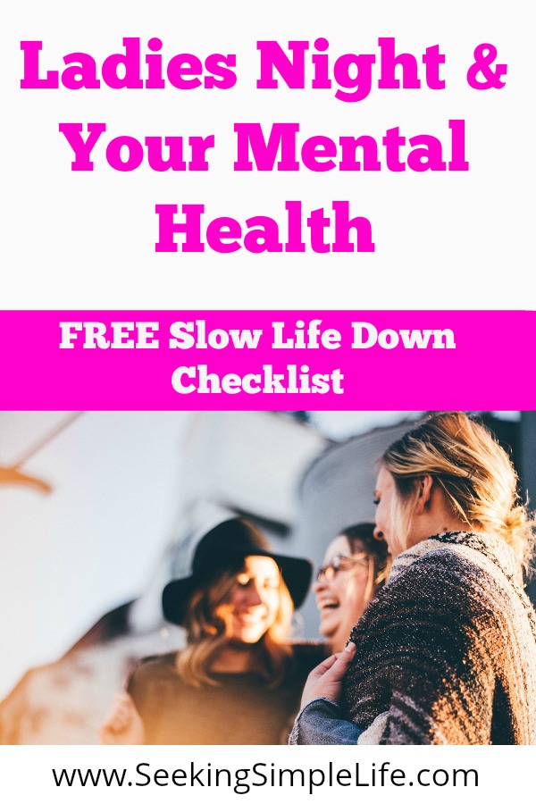 Go out with friends, meet new ladies, laugh, and bring more joy to your life. Your mental health will improve and you will start to enjoy life more. #lifelessons #mentalhealth #ladiesnightout #bunco #gamenight #seekingsimplelife