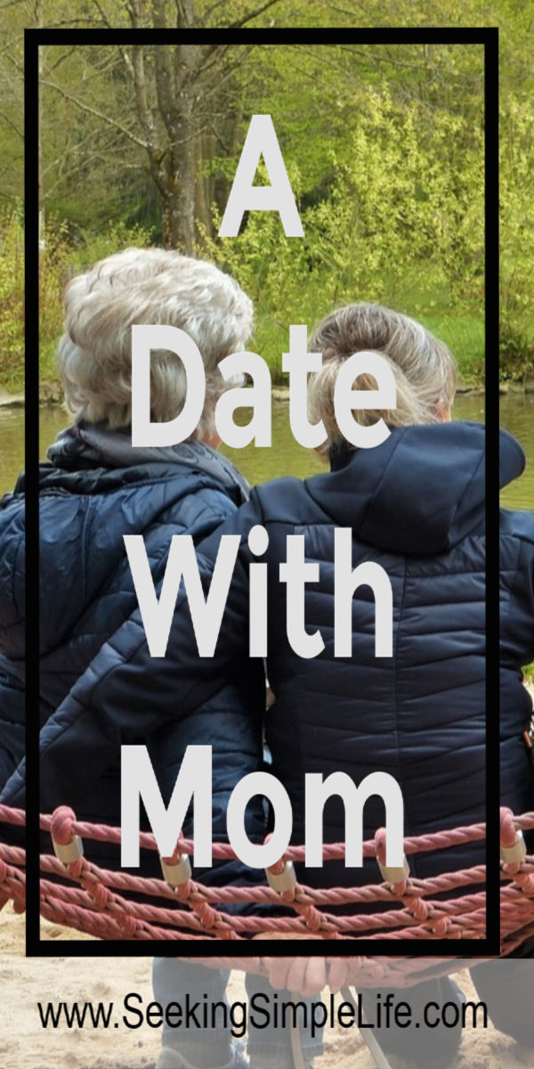 A date with mom helped slow life down and reconnect with her. #mentalhealth #mindfulness #familyrelationships #busymoms #workingmothers #hyggelifestyle #seekingsimplelife