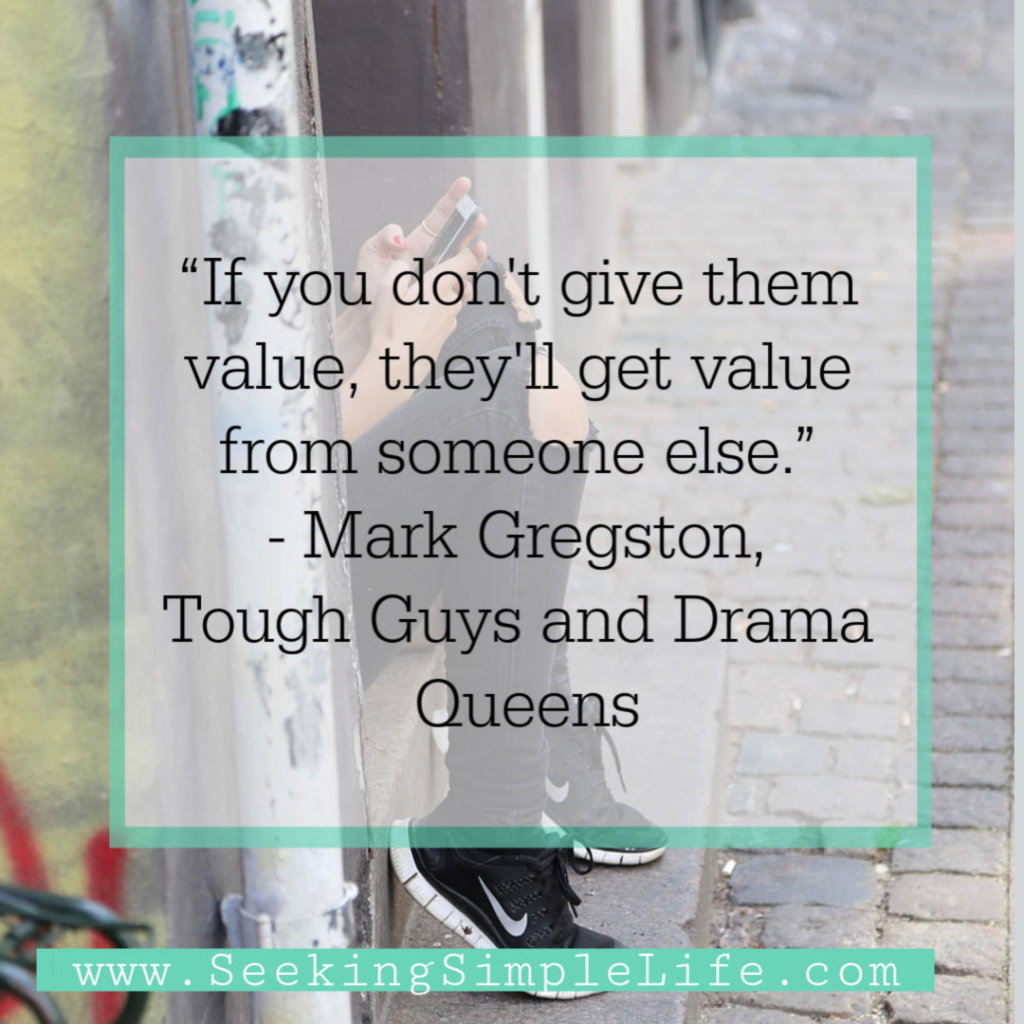 If you don't give them value, they'll get value from someone else. Finally a helpful book for parenting teens, understanding what teens are going through and tips for building strong relationships with your teen or tween. Helping them grow into independent confident adults. #parentingadvice #parentingteens #parentingtweens #bookreview #lifelessons #workingmothers #busymoms #inspirationalquotes #personaldevelopment #seekingsimplelife