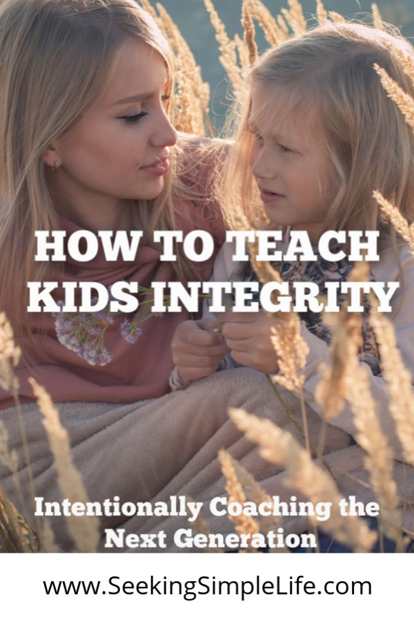Intentionally teaching kids integrity is more effective than expecting them to know integrity. Learn how to teach kids integrity by reading this today. #parentingadvice #intentionalparenting #intentionalliving #busymoms #workingmothers #lifegoalsmatter