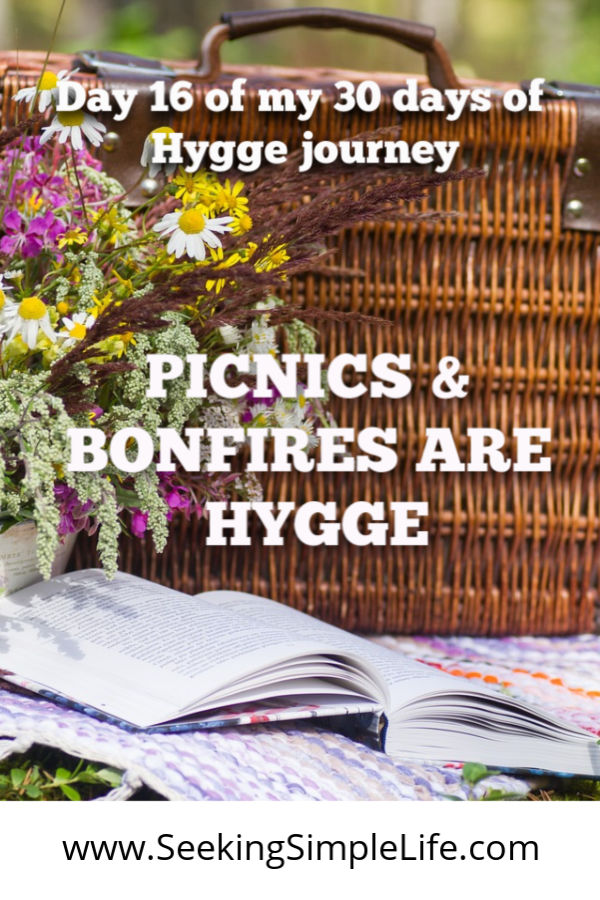 You don't need to over-complicate the picnic or bonfire. The Hygge elements are simple but they work together to help strengthen bonds and reduce stress in your life. #lifelessons #hyggelifestyle #outdoorfun #parentingadvice #marriageadvice #workingmothers #busymoms #seekingsimplelife