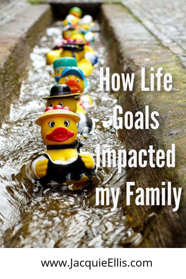 This is my story of how a non-typical way of looking at goal-setting impacted my family in a profoundly positive way. It changed my life and my life with my family. 