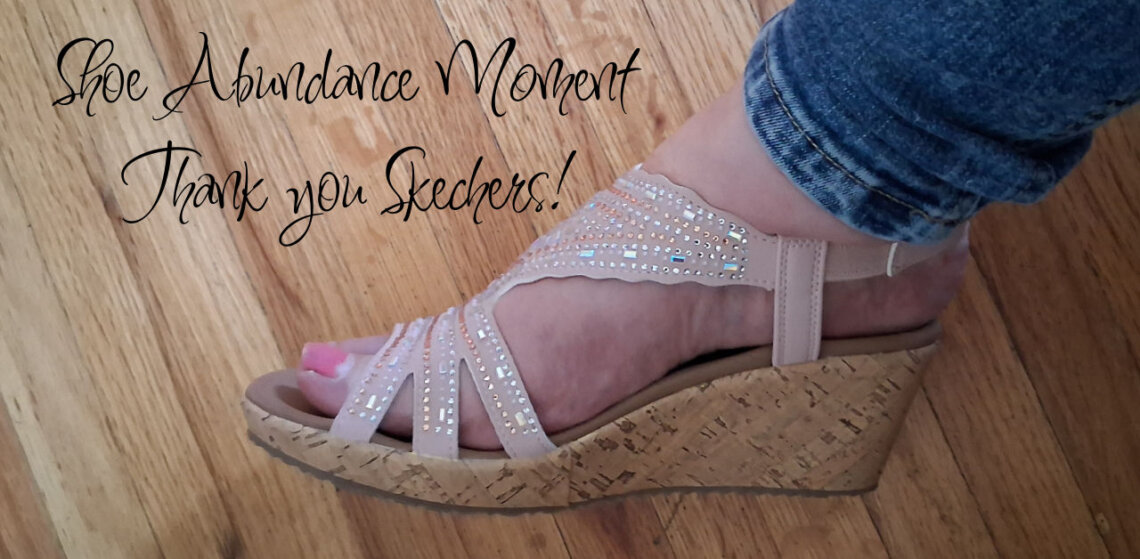 Two pairs of Skechers for a great deal and the manifestations of finding these in my size was AMAZING!