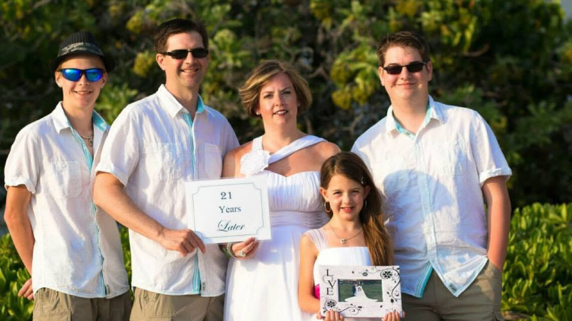 We were 18 and 19 years old choosing love over a big budget wedding. The time and forged potential made our wedding dreams become.