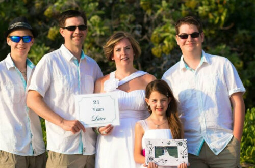 We were 18 and 19 years old choosing love over a big budget wedding. The time and forged potential made our wedding dreams become.