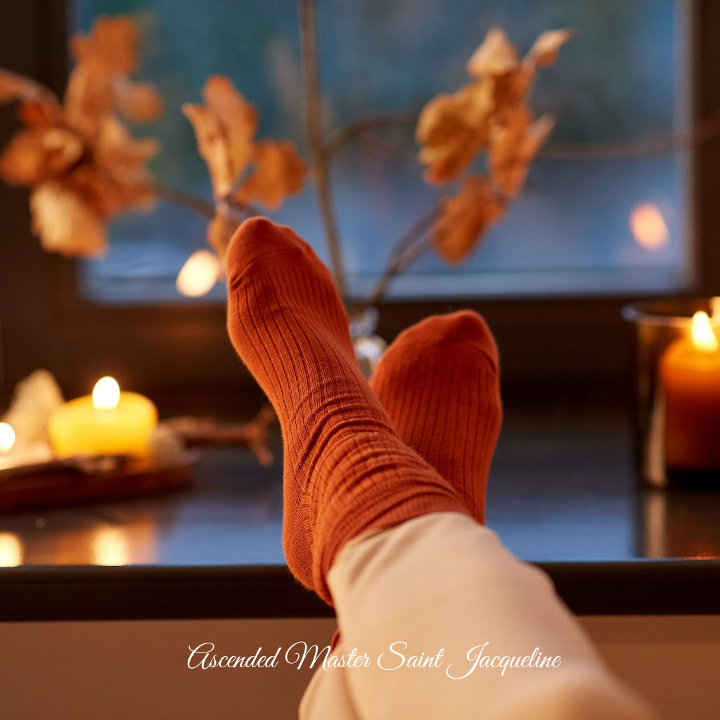 Socks represent loving comfort when designed and intentionally chosen to love the foot. They are hugs for the feet.