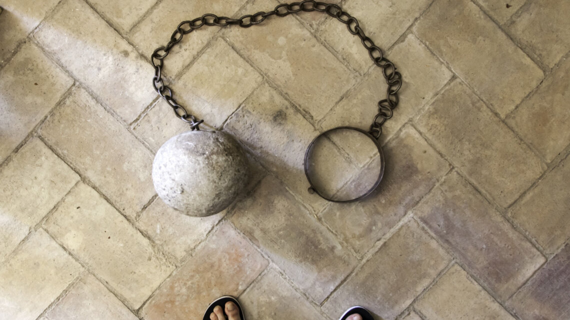 The ball and chain term impacts the timing for abundance within the marriage and one's life. How will you uplift love for your life and your marriage?